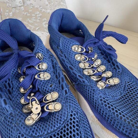 Jeffrey Campbell Hotspot Blue Oversized Platform Sneakers Womens 8 - Picture 6 of 11